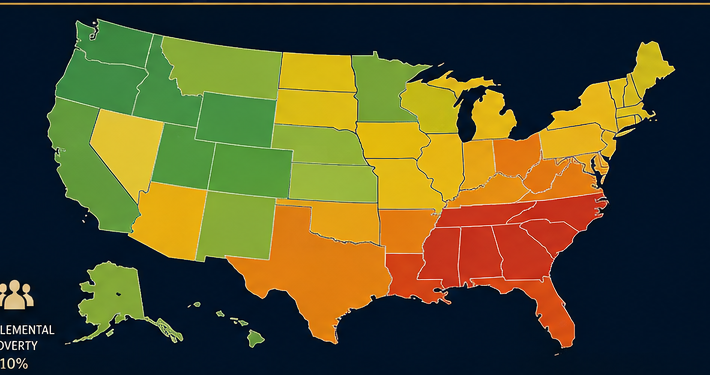 2026 live Affordability Index state grade map
