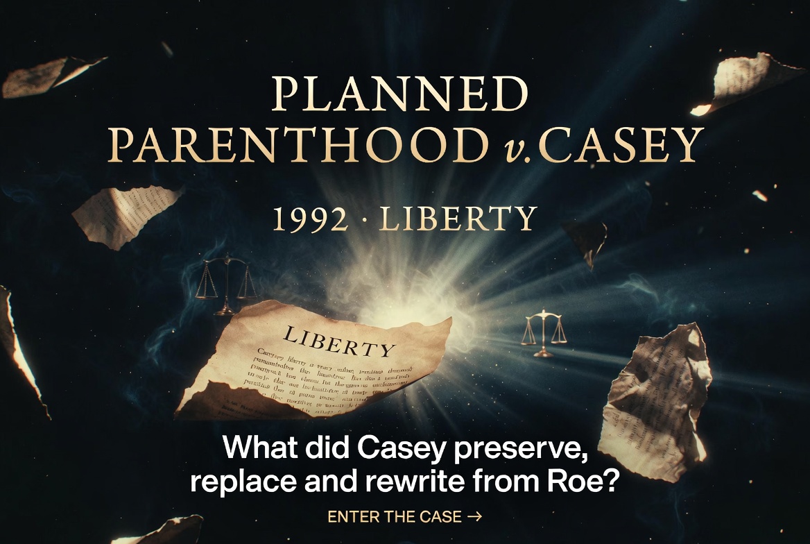 Planned Parenthood v. Casey case artwork
