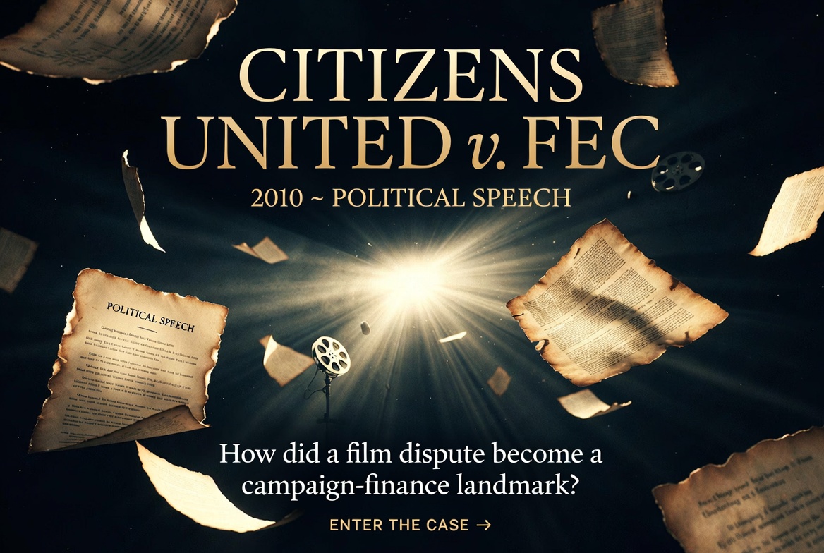 Citizens United v. FEC case artwork