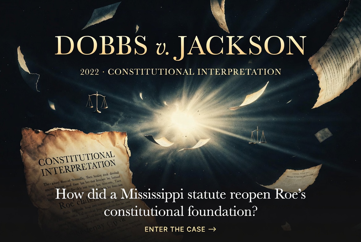 Dobbs v. Jackson Women's Health Organization case artwork